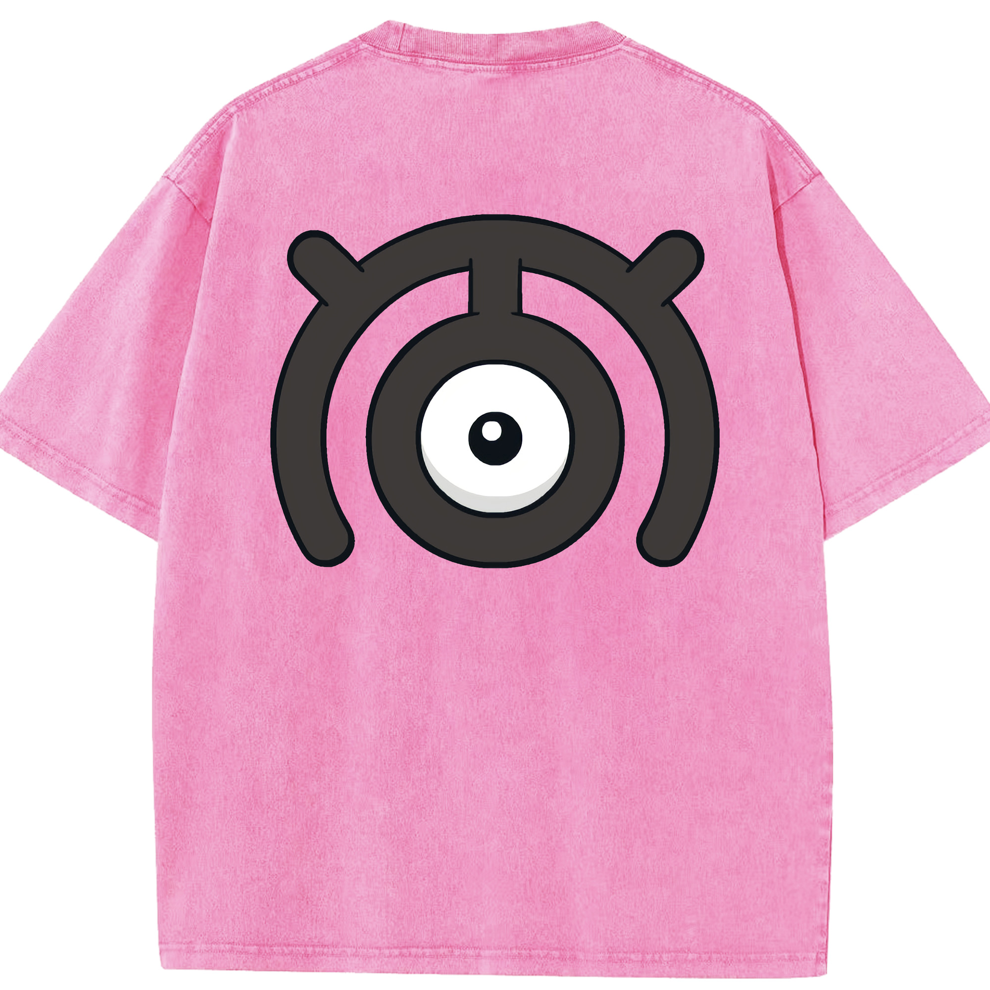 （画像用） ポケットモンスター Pokémon 綿100% ヴィンテージ風 半袖Tシャツ（背面プリント）